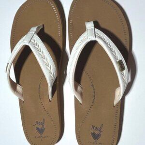 NEW Reef Beachbreaker Flip Flops Women's sz 9